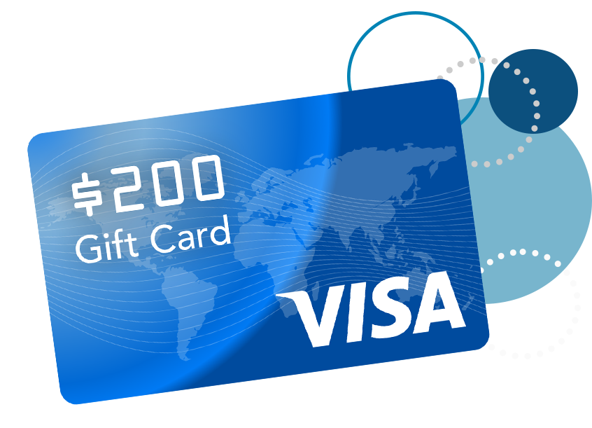 Win $200 Visa gift card