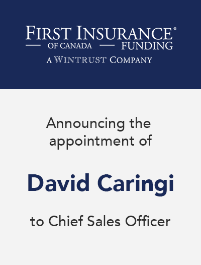 FIRST Canada announces the appointment of a chief sales officer to support unparalleled growth 